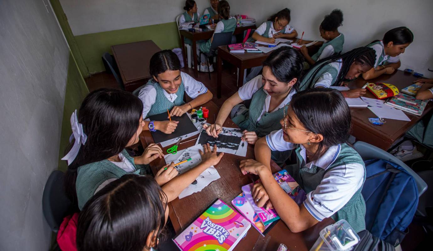 Milagros de la vida cotidiana hacen parte del pan de cada día en la Fundación Hogares San José, la obra más antigua de la arquidiócesis de Medellín. Foto: Carlos Velásquez