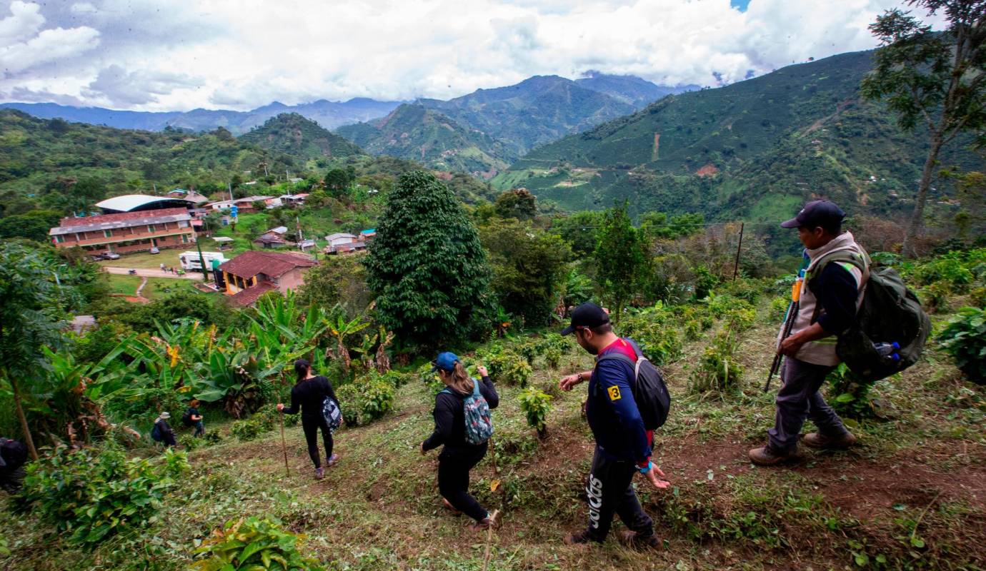 Durante el recorrido se puede disfrutar de las vistas de los Farallones del Citará, del Cañón del Río San Juan y de la cordillera occidental. Foto: Esneyder Gutiérrez 