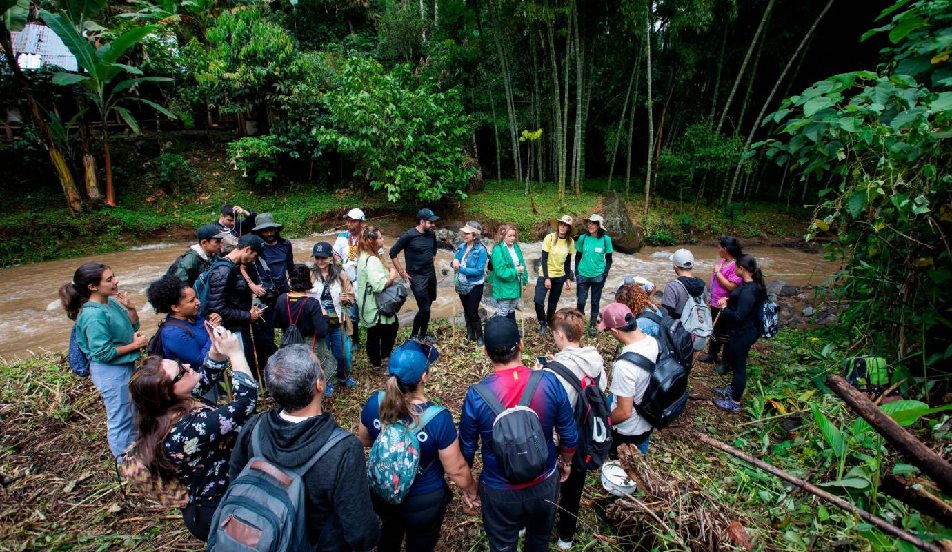 Su objetivo es construir alternativas sostenibles para el fortalecimiento del progreso local, generando oportunidades laborales y disminuyendo la desigualdad social en esa zona rural. Foto: Esneyder Gutiérrez 