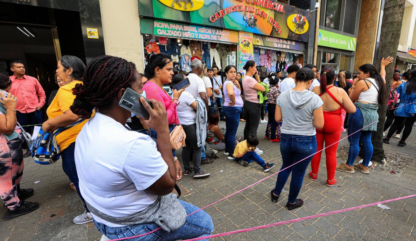 Antioquía encabeza la lista con más beneficiarios, con un total de 161.543 familias registrados. FOTO: Manuel Saldarriaga Quintero.