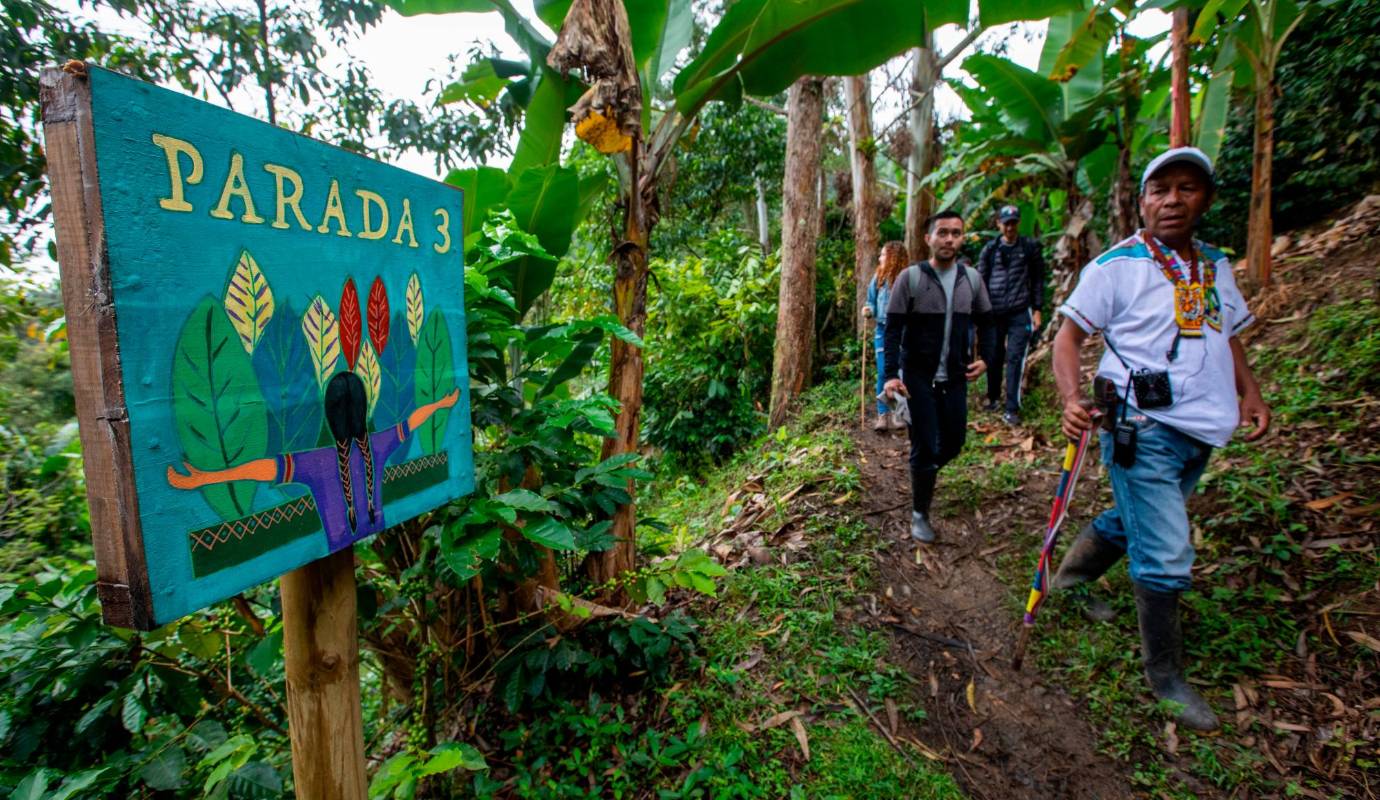 El resguardo está ubicado en una extensión de tres kilómetros cuadrados y está conformado por 1.823 habitantes y 535 familias. Foto: Esneyder Gutiérrez 