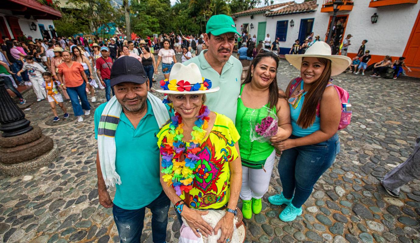Las familias se dieron cita para disfrutar de este lugar especial para el turismo en la capital de la montaña. Foto: Carlos Velásquez