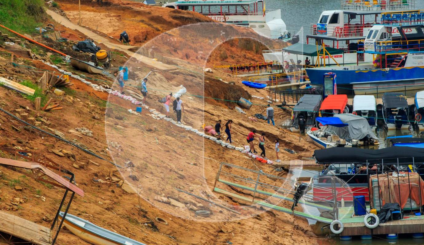 A pesar de este panorama desafiante, desde Empresas Públicas de Medellín (EPM) se asegura que tanto el servicio de energía como el de acueducto están garantizado. Foto: Camilo Suárez Echeverry