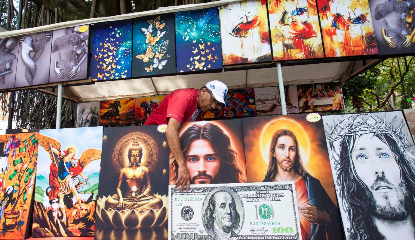 Para los artesanos, este espacio es una oportunidad invaluable para visibilizar su trabajo y fortaleza. Foto: Esneyder Gutiérrez 