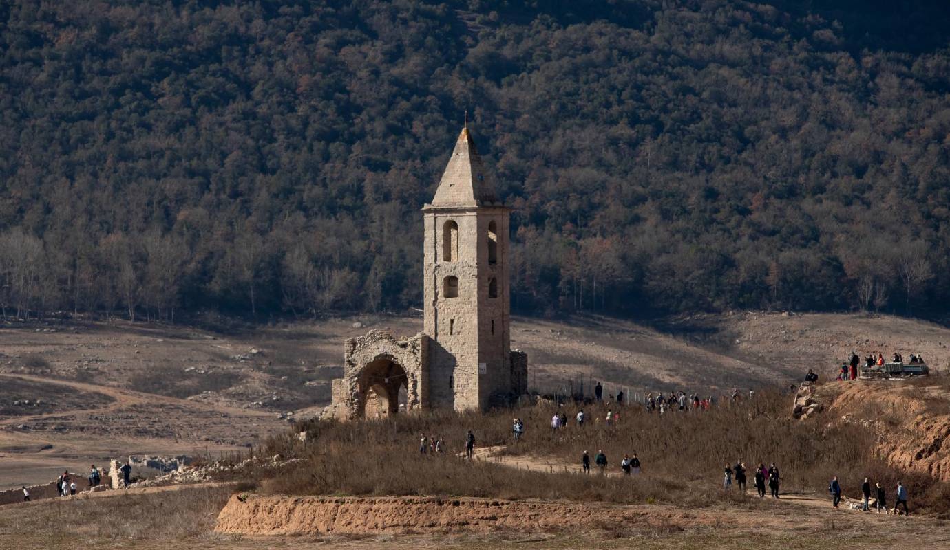 La iglesia que data de año 1062, construida en un estilo románico lombardo. Foto: GETTY