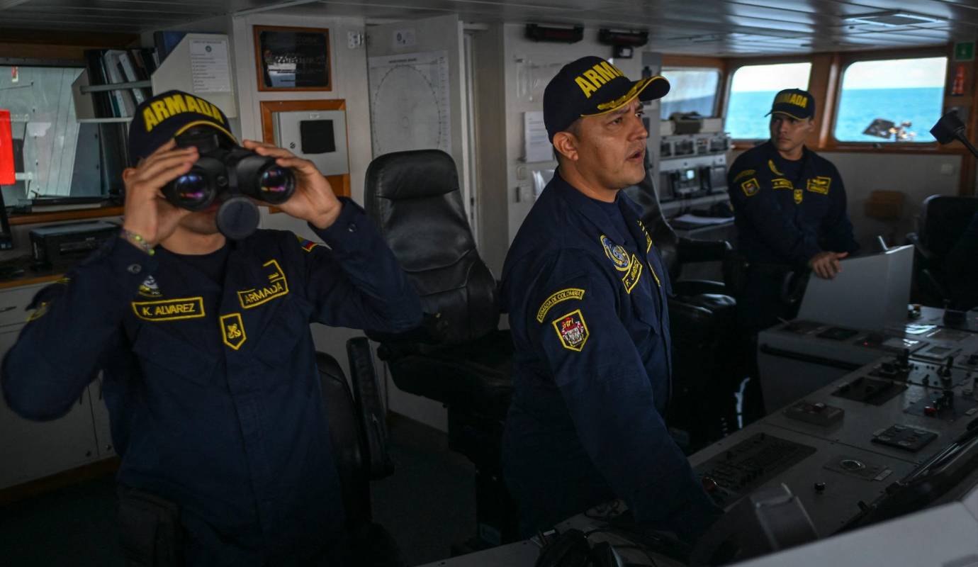 Serán ejercicios tácticos navales, de defensa y ofensiva aérea, y de sostenimiento, que permitirán aumentar la interoperabilidad, el fortalecimiento de las capacidades y contribuir a la cooperación y estándares internacionales. Foto: AFP