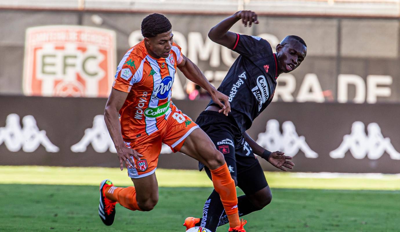 América se fue arriba en el marcador con un tanto de Hárold Rivera a los 25 minutos. Foto: Carlos Velásquez