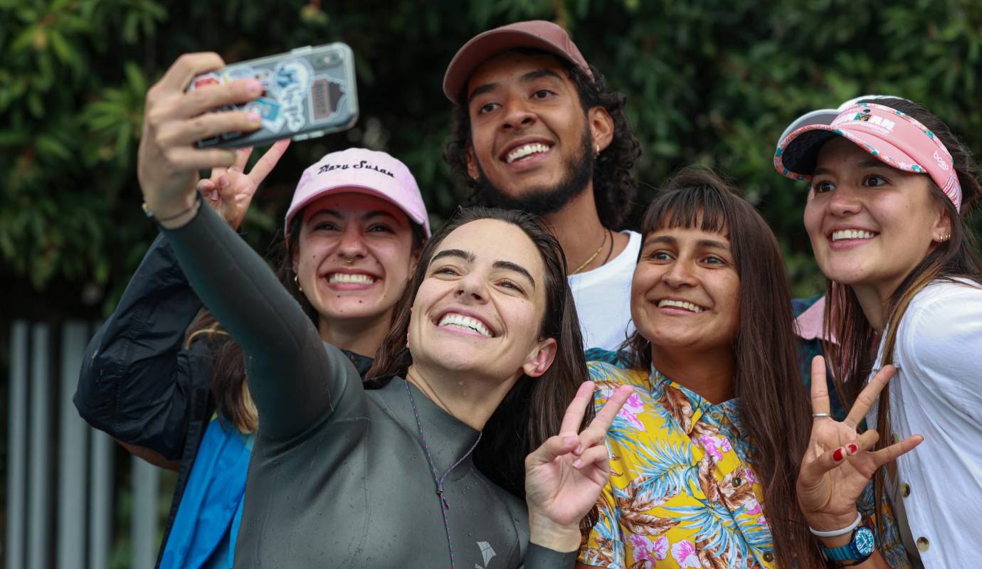 Sofía sueña con participar en 2024 en los World Games. Para lograrlo, tendrá que conseguir uno de los 7 cupos que entregará el Mundial de la disciplina. Foto: Manuel Saldarriaga Quintero