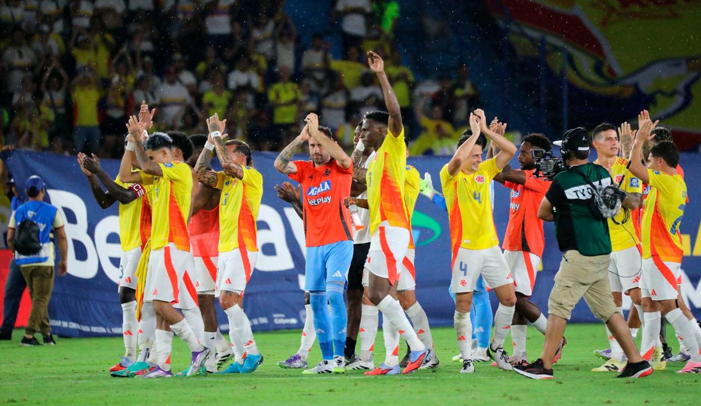 La clasificación a su séptimo Mundial es un logro que llena de orgullo a todos los colombianos y que reafirma el lugar del país en el panorama futbolístico internacional. Foto: Colprensa