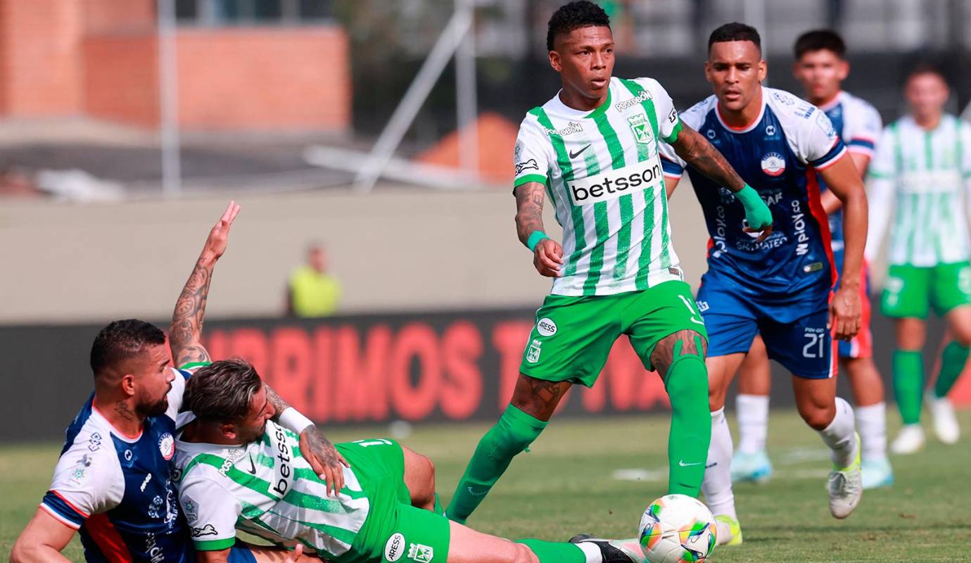 Esta victoria no solo le otorga al equipo tres puntos valiosos, sino que también sirve como un inmejorable envión anímico de cara a su crucial compromiso en la Copa Libertadores. Foto: Manuel Saldarriaga Quintero