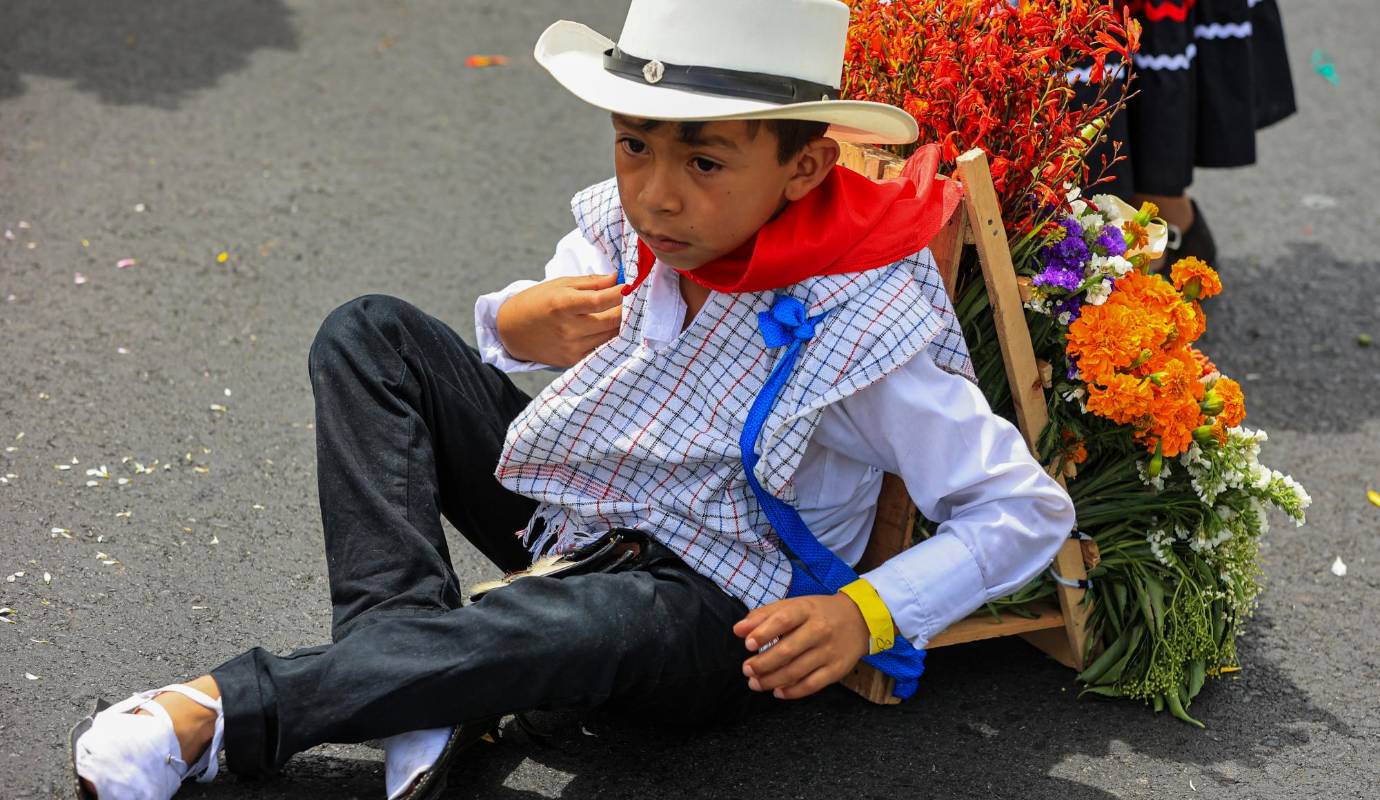 Este año participaron niños y niñas entre los 6 meses y 12 años. Foto: Manuel Saldarriaga Quintero.