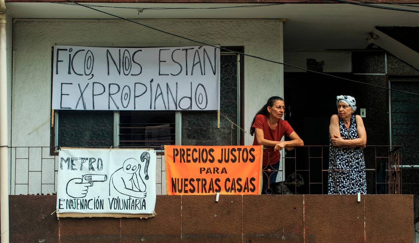 En este mes de abril, según el Metro, empezarán los primeros trabajos, ante el inconformismo de decenas de ciudadanos. Foto: Camilo Suárez Echeverry
