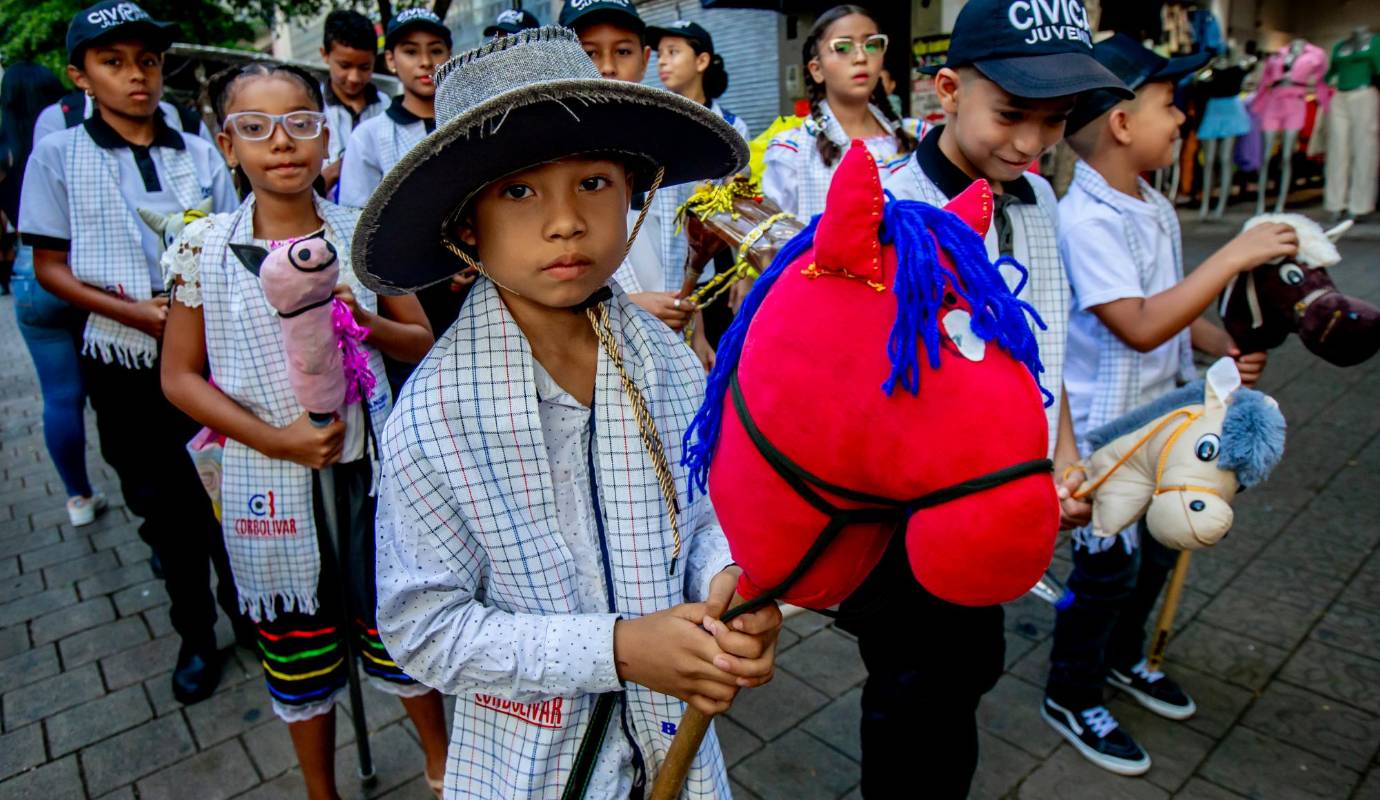 En este evento la principal regla es que los niños siempre deben estar acompañados de sus familiares. Foto: Esneyder Gutiérrez. Foto: Esneyder Gutiérrez