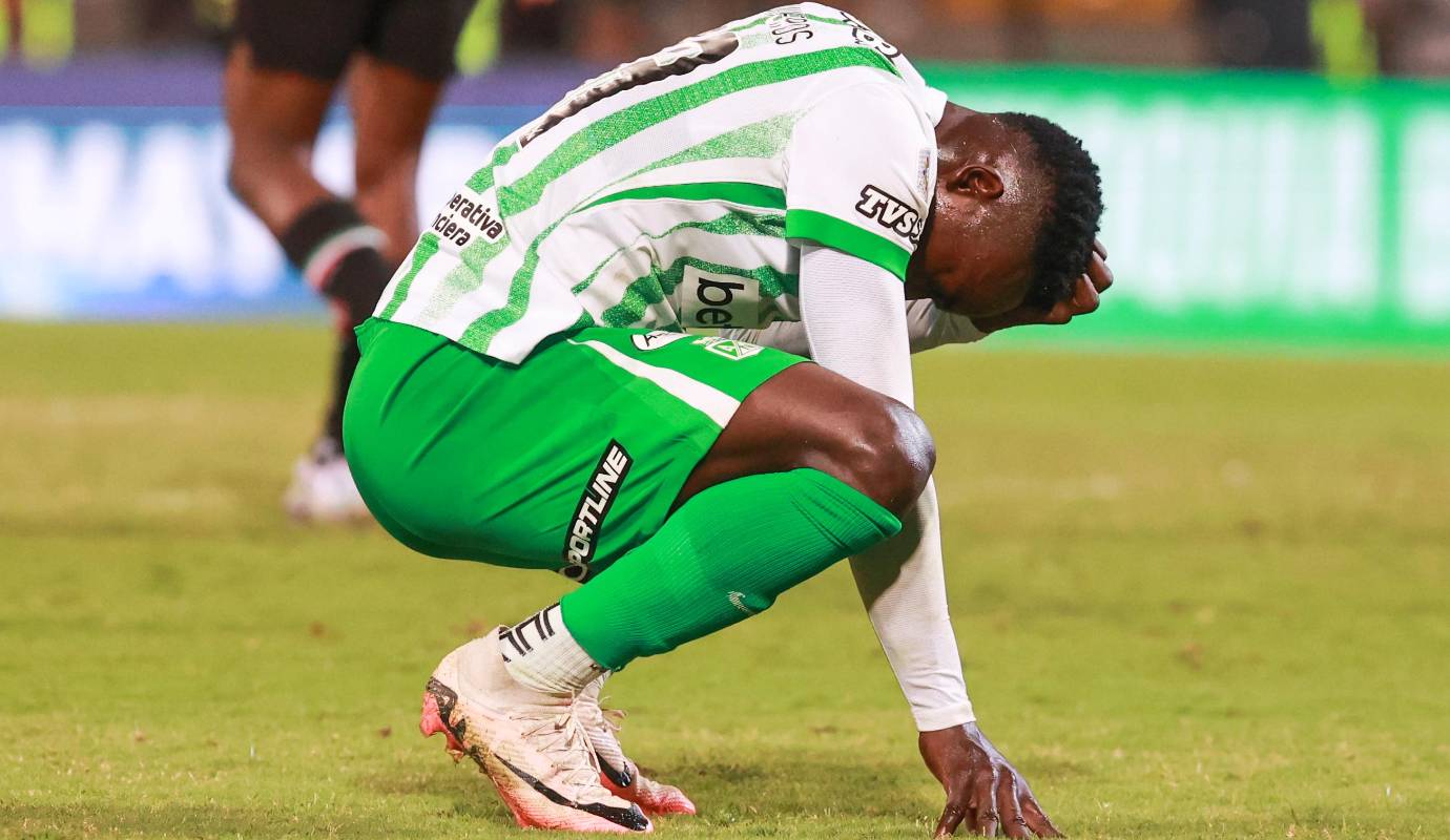 Con este empate, Atlético Nacional suma su primer punto en el Grupo A de los cuadrangulares semifinales y deberá buscar la victoria en la próxima jornada para no comprometer sus aspiraciones de llegar a la final. Foto: Manuel Saldarriaga Quintero.