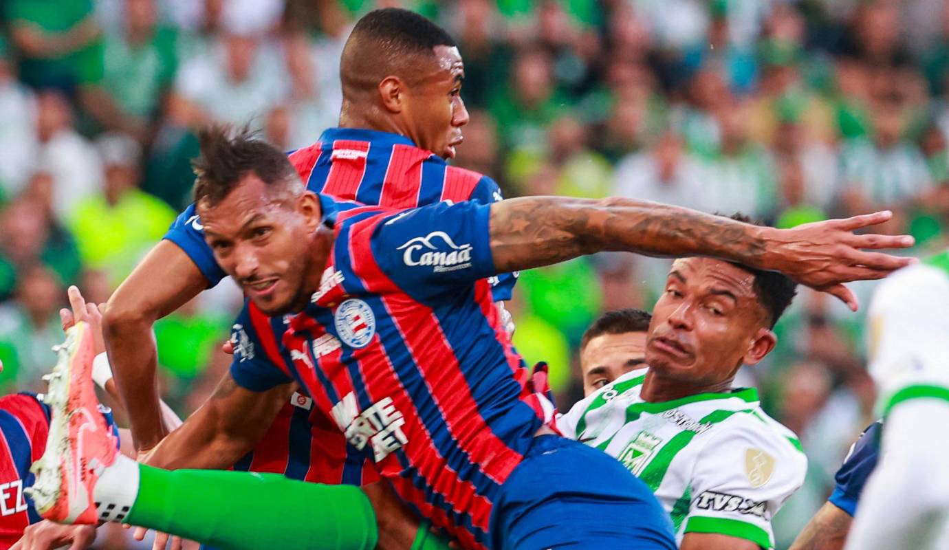 Atlético Nacional suma ahora 9 puntos en el Grupo F y depende de sí mismo para sellar su clasificación. Foto: Manuel Saldarriaga Quintero.