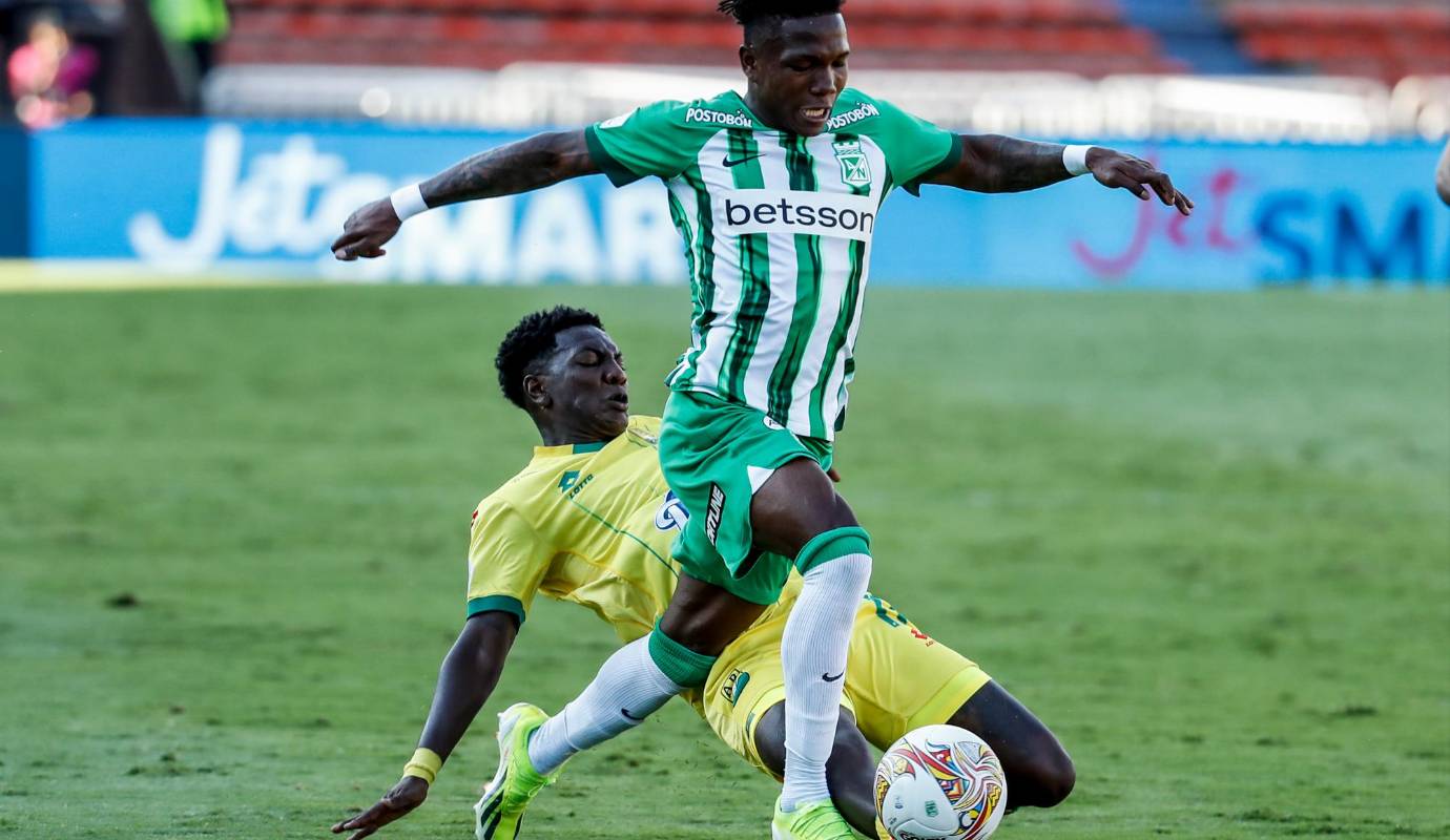 Nacional no encuentra el camino para llegar al gol. FOTO: Jaime Pérez 