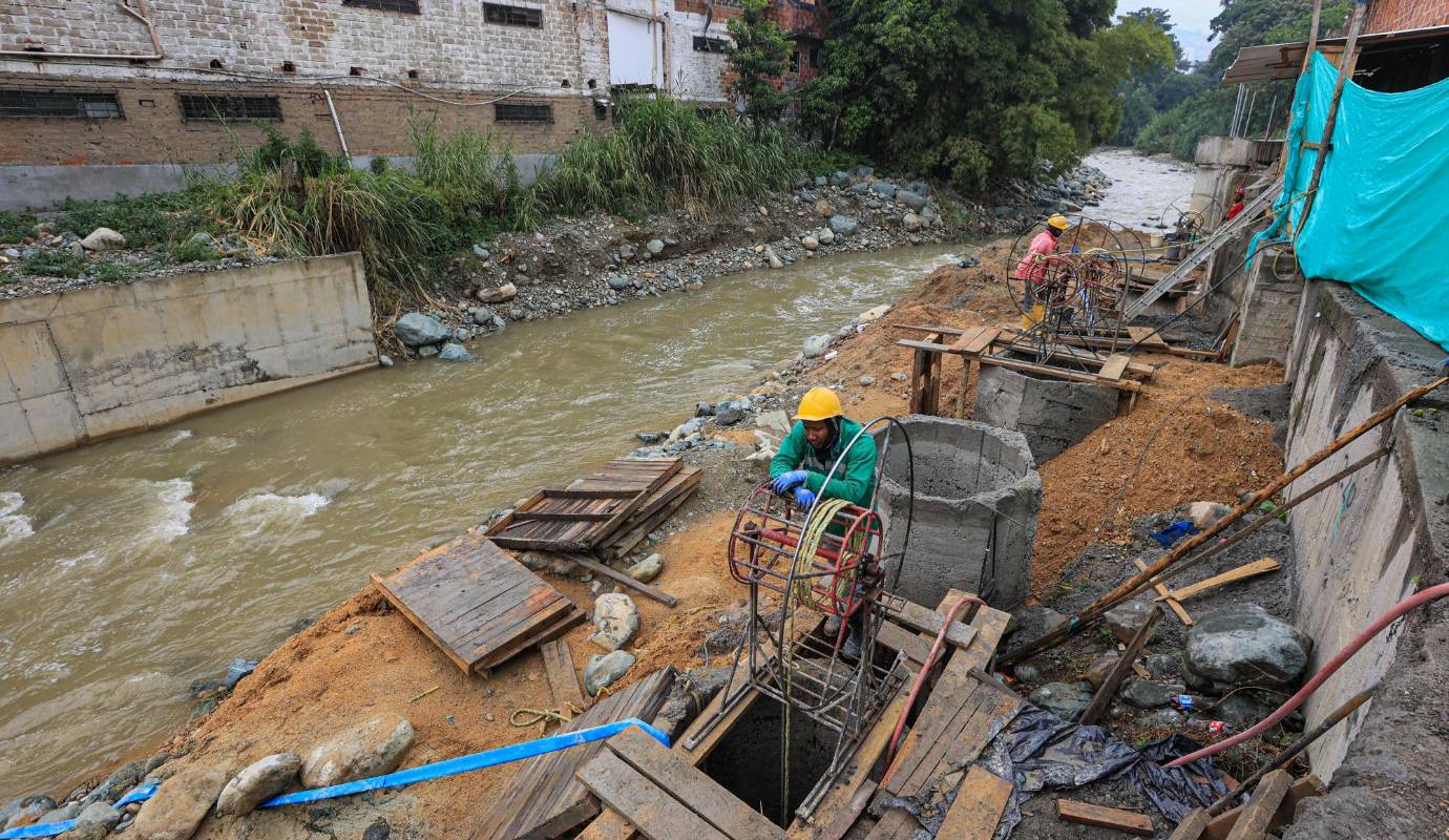 La comunidad se encuentra preocupada teniendo en cuenta el retorno de la temporada de lluvias. FOTO: Manuel Saldarriaga Quintero.