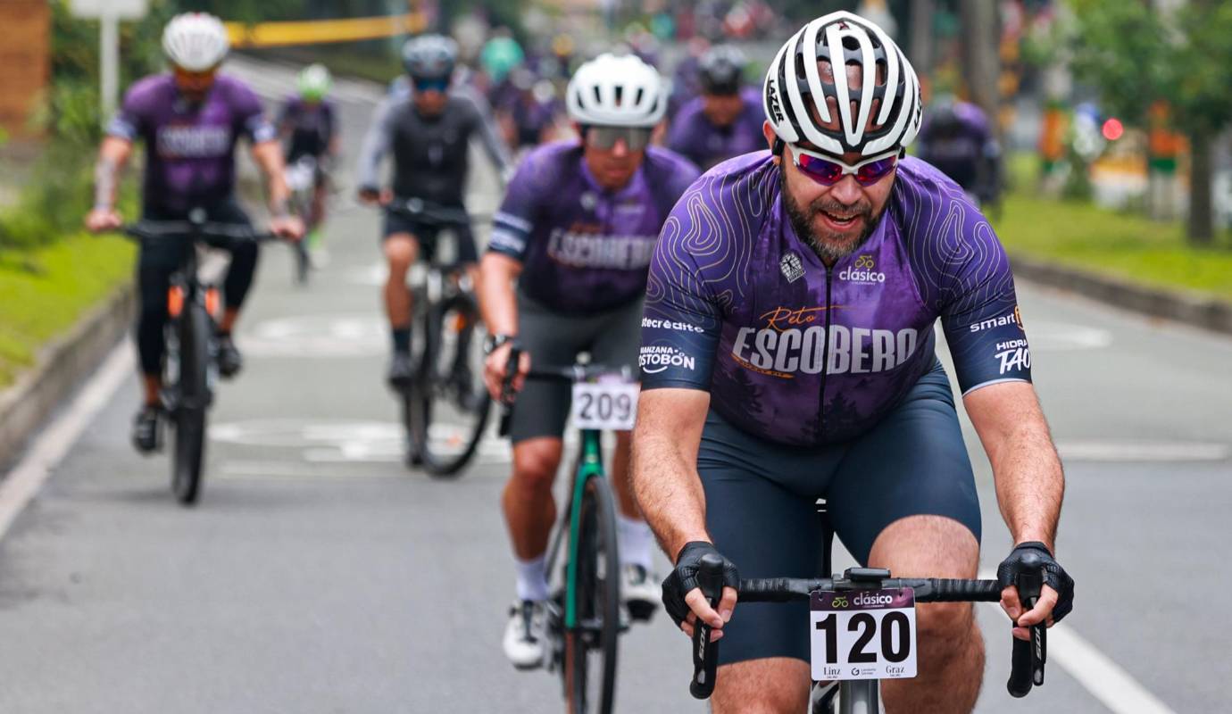 Entre los destacados estuvieron Juan Esteban Naranjo, quien en veteranos impuso un tiempo de 1:07.20; mientras que en mujeres fue Leydi Henao y ganó con 1:28.05. Foto: Manuel Saldarriaga Quintero.