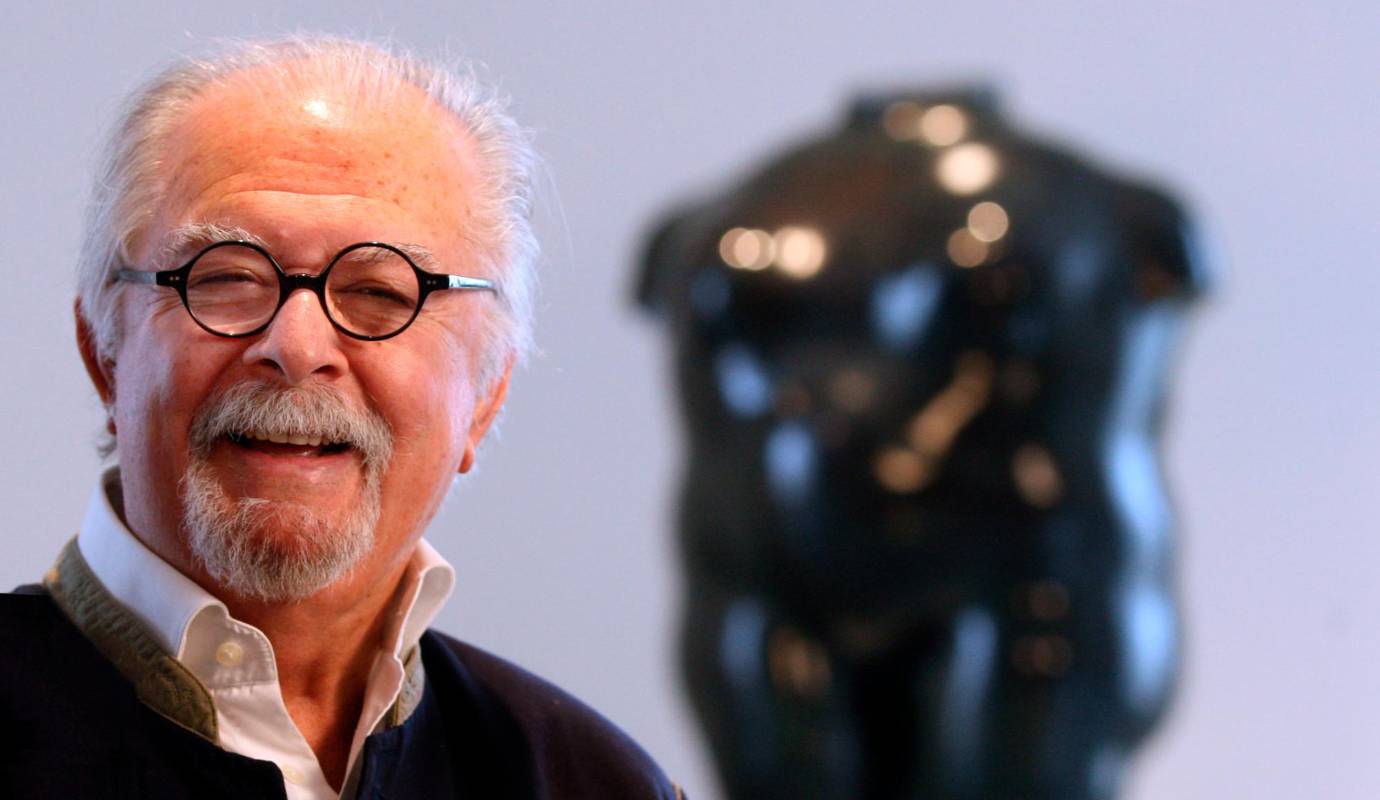 ¡Adiós maestro! El viernes 15 de septiembre se confirmó la muerte de Fernando Botero, el más grande de los artistas colombianos. Foto: Juan Antonio Sánchez