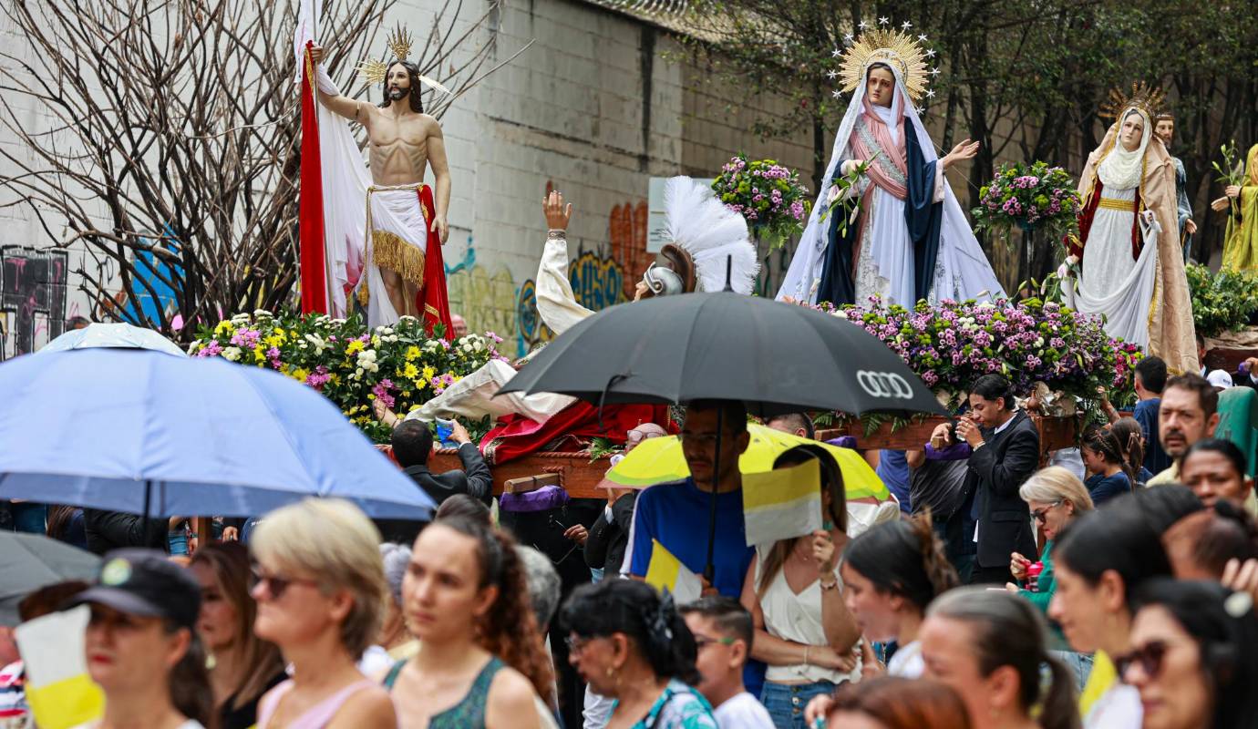Termina la Semana Santa y comienza la Pascua que es una celebración de esperanza y renovación para los cristianos de todo el mundo. Foto: Manuel Saldarriaga Quintero.