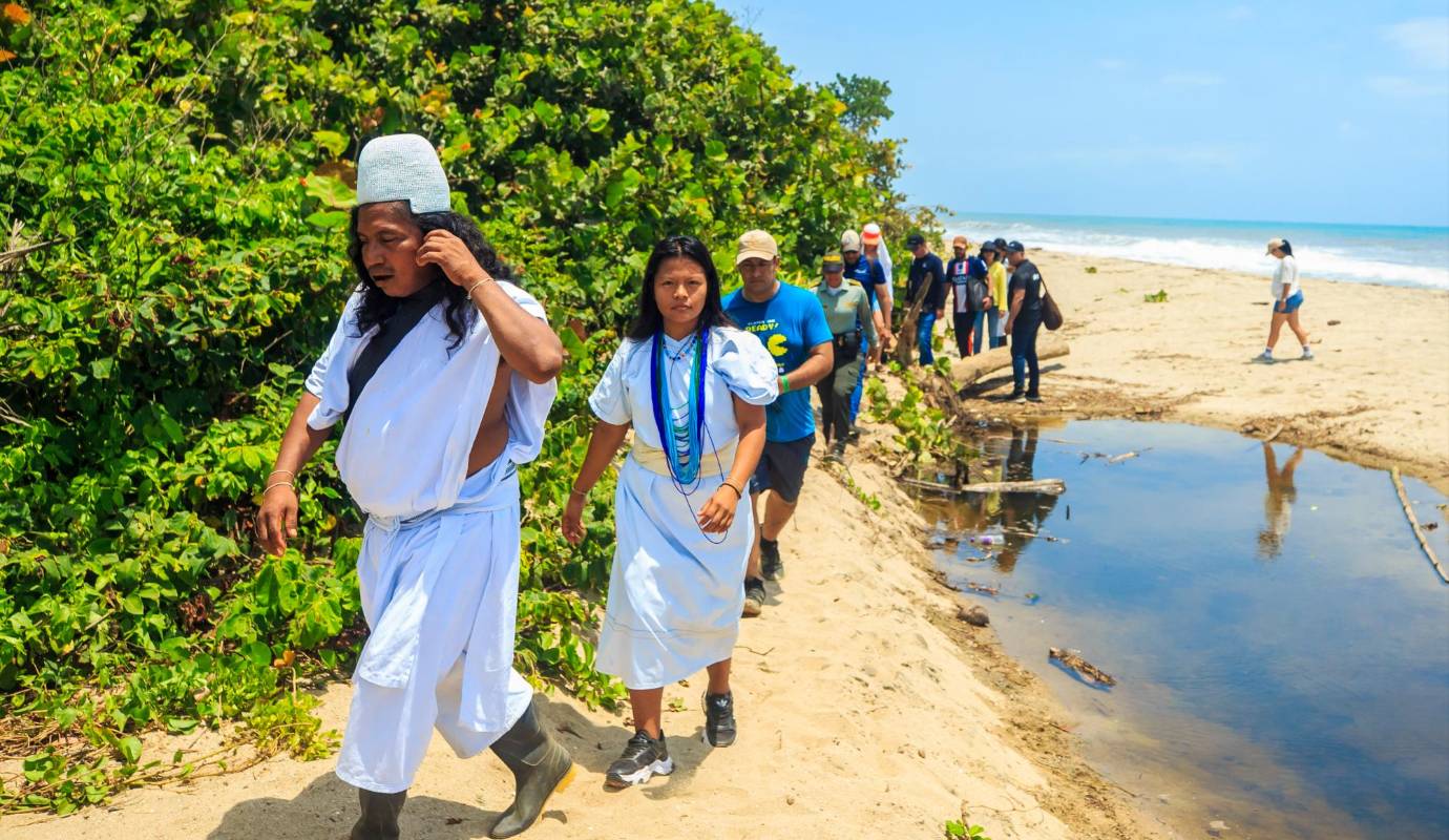 Los visitantes pueden conocer sus tradiciones, prácticas de sostenibilidad y espiritualidad profunda. Los indígenas promueven un turismo responsable que respete y honre su territorio y saberes ancestrales. Foto: Camilo Suárez Echeverry
