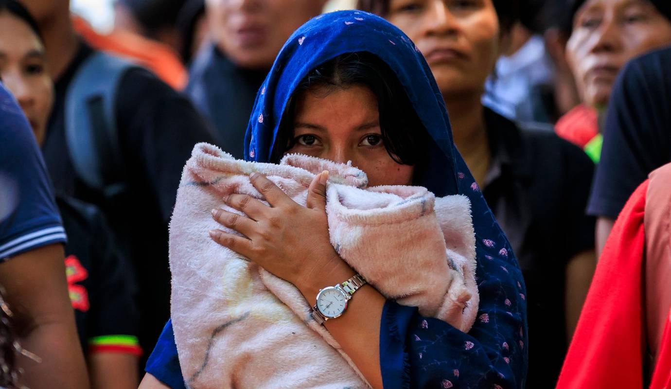 Desde la Organización Indígena de Antioquia (OIA) argumentaron que la presencia de esta población estaría relacionada con que llevarían más de dos años sin diálogo alguno con la administración departamental. Foto: Camilo Suárez Echeverry