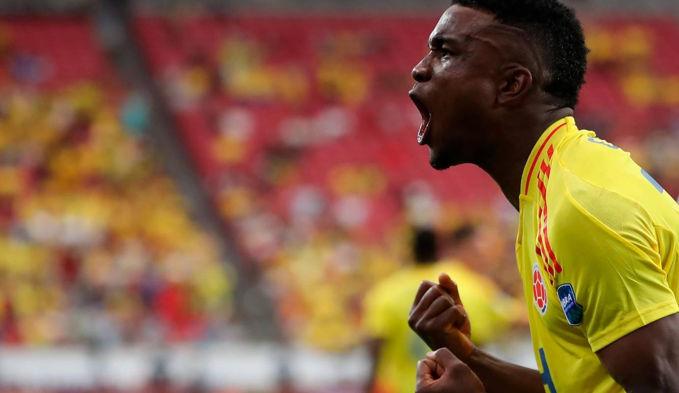 Colombia llegó a 6 puntos y se consolidó en el primer puesto del Grupo D. FOTO: Getty