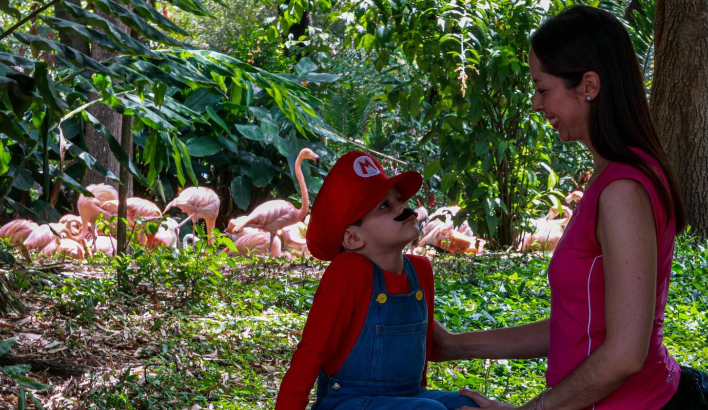 La alegría y el entusiasmo de los más pequeños contagiaron a todos los visitantes, convirtiendo al Parque de la Conservación en un espacio de celebración y convivencia. Foto: Manuel Saldarriaga Quintero.