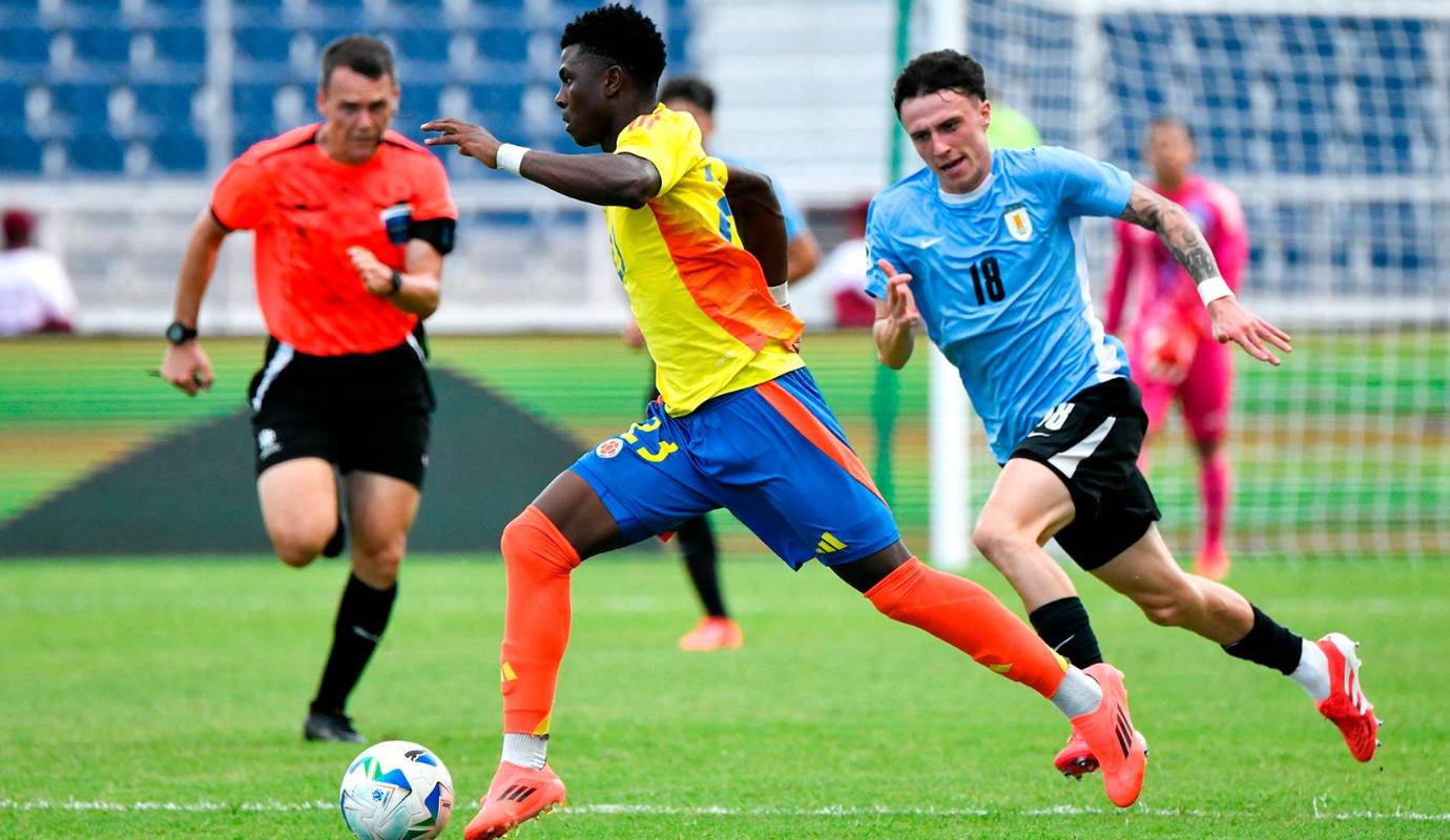 La Selección Colombia Sub-20 finalizó su participación en el Sudamericano con una victoria 3-1 sobre Uruguay, asegurando así el tercer puesto en el torneo disputado en Venezuela. Foto: Cortesía FCF
