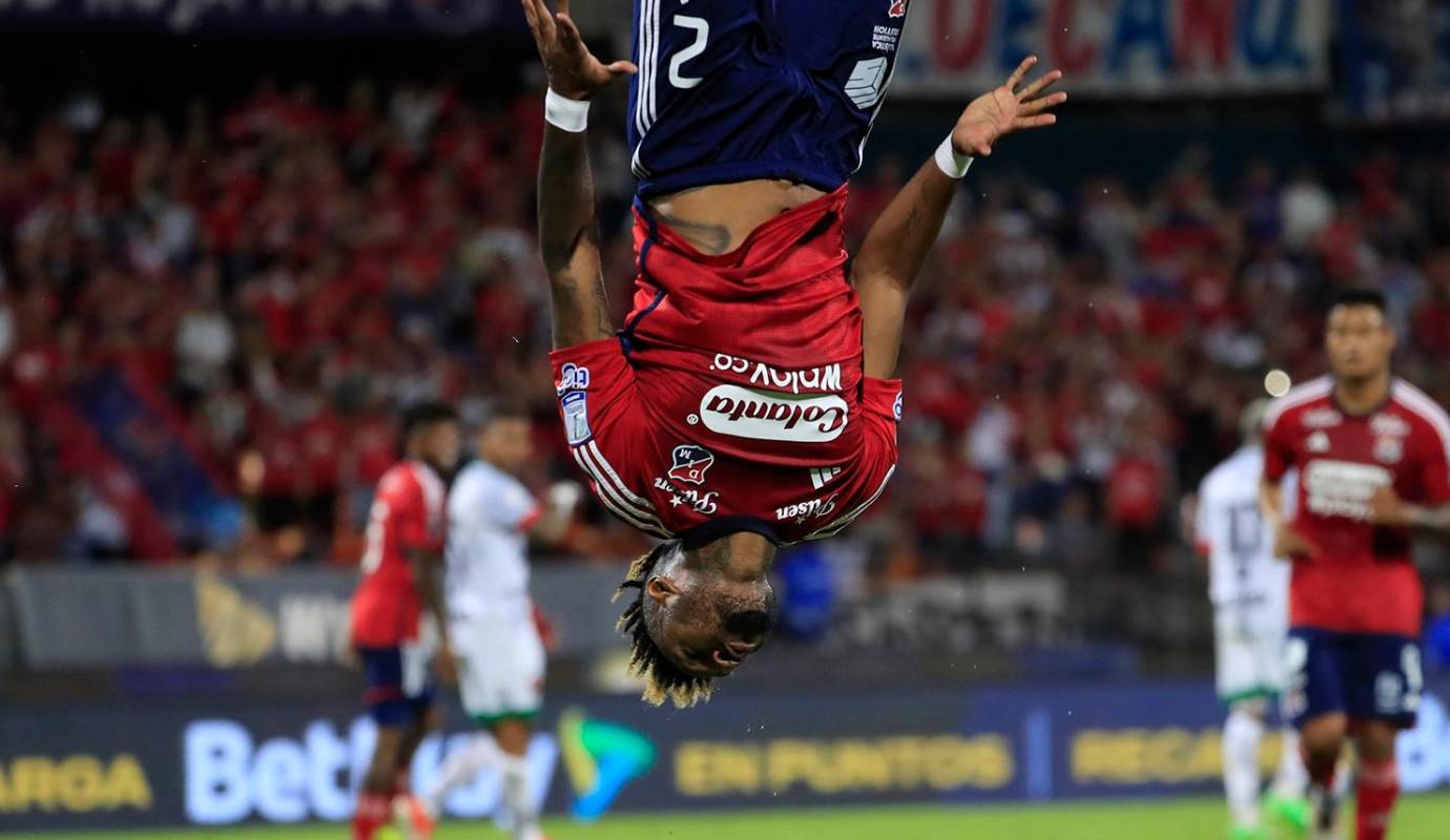 La apertura del marcador se dio en el minuto 27, gracias a un impecable cobro de tiro penal de Leyser Chaverra. Foto: Jaime Pérez