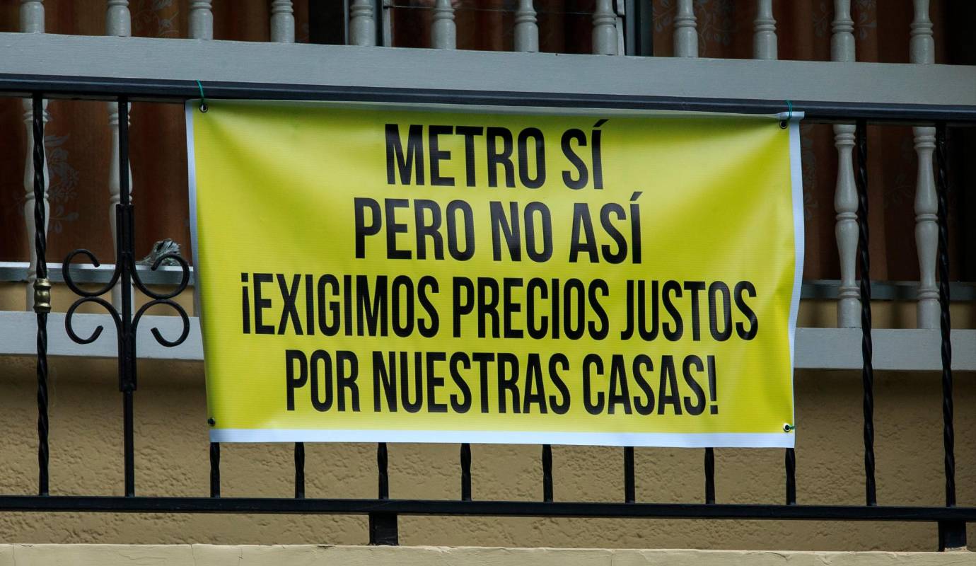 Dado que dicho proceso es desarrollado por la EDU, el Metro precisó que desde el equipo social de esa entidad se continúa con las socializaciones de la obra y se están analizando varios casos especiales. Foto: Camilo Suárez Echeverry