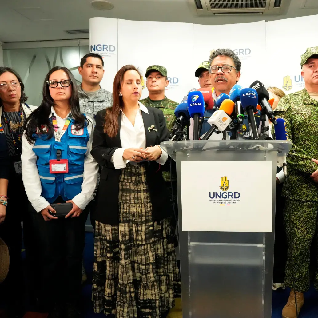 El director encargado de la Unidad Nacional para la Gestión del Riesgo de Desastres (UNGRD), Jaime Pava. FOTO CORTESÍA