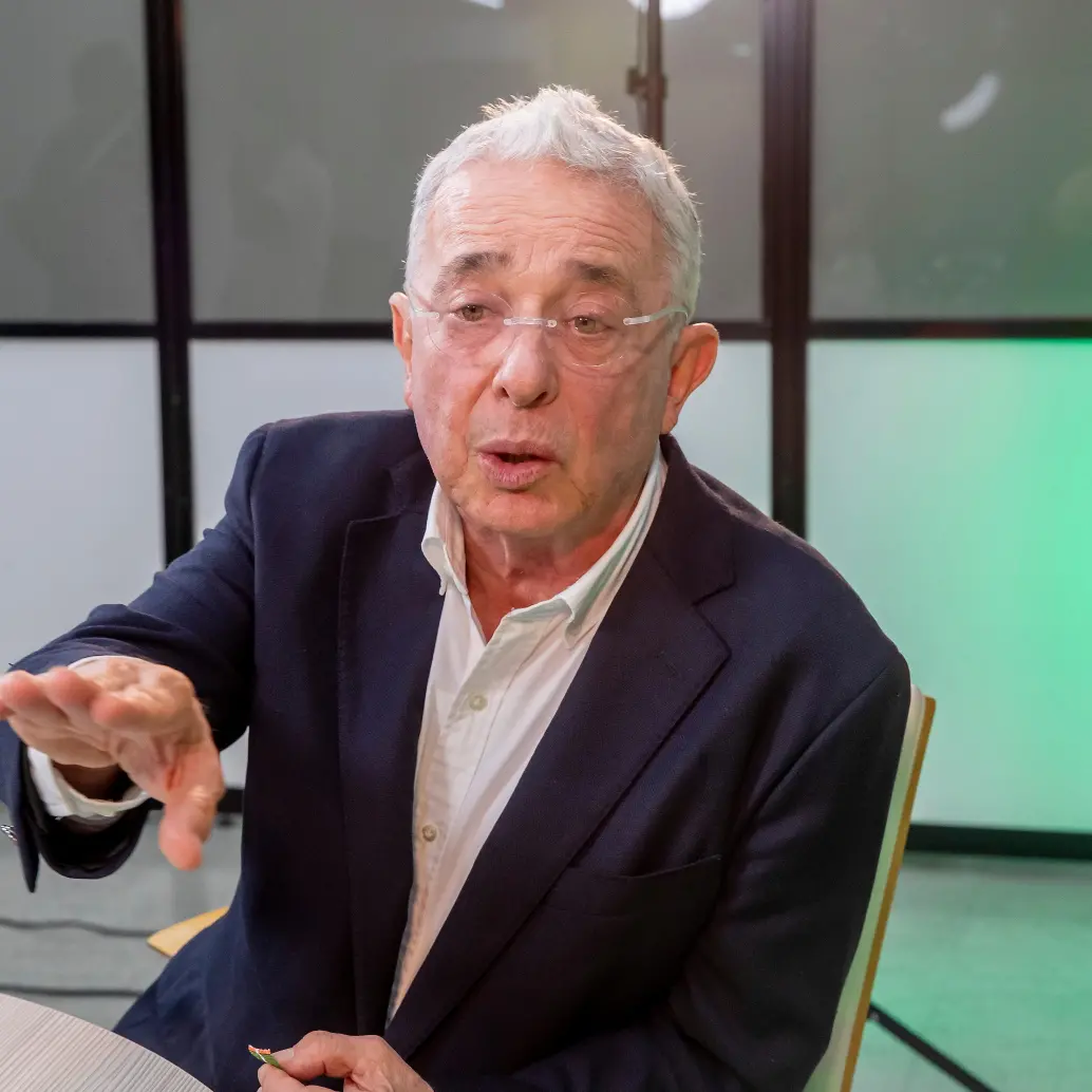 Álvaro Uribe Vélez fue presidente de Colombia de 2002 a 2010. FOTO: JUAN ANTONIO SÁNCHEZ OCAMPO.
