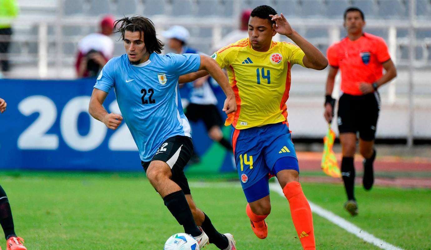 Con este triunfo, la tricolor confirmó su clasificación al Mundial Sub-20 de Chile 2025, junto a Brasil, Argentina y Paraguay. Foto: Cortesía FCF