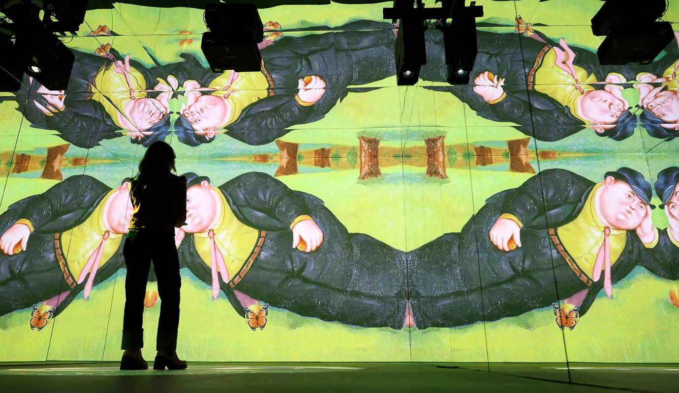 El museo Palau Martorell de Barcelona acoge la exposición Fernando Botero: un maestro universal , una muestra que acerca la obra del artista colombiano y su estilo en un recorrido de más de 110 piezas. Foto: AFP