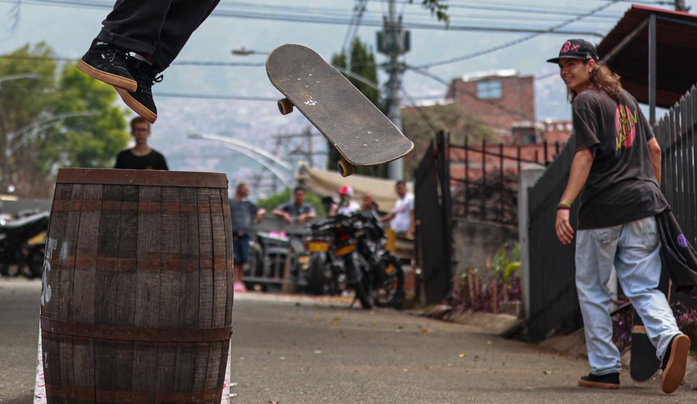 Para esta versión llegaron unos 80 deportistas de Medellín, Cali, Bogotá y Manizales. Foto: Manuel Saldarriaga Quintero.