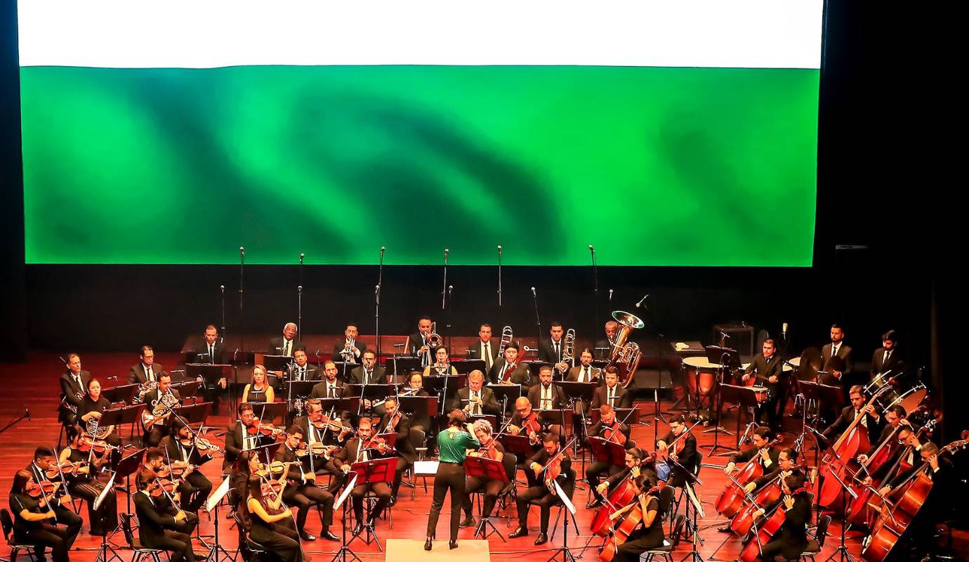 El himno de la campaña creado por el artista paisa Juanes fue grabada por la Filarmónica de Medellín, con arreglos del maestro Julio Reyes C. Su letra, más que un jingle comercial, es una declaración de amor hacia la ciudad y el departamento. Foto: Jaime Pérez