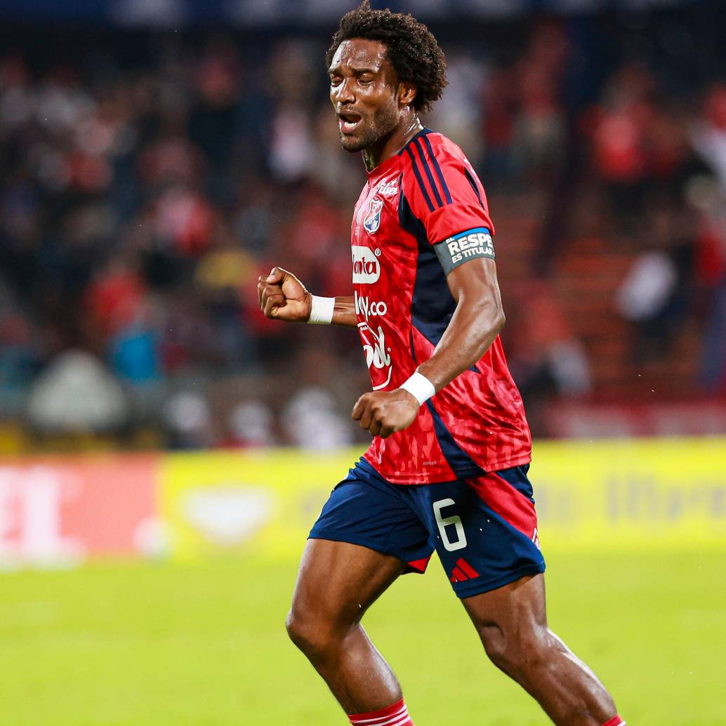 El futbolista Didier Moreno suma dos goles con el Deportivo Independiente Medellín en lo que va del 2026. Foto: Manuel Saldarriaga
