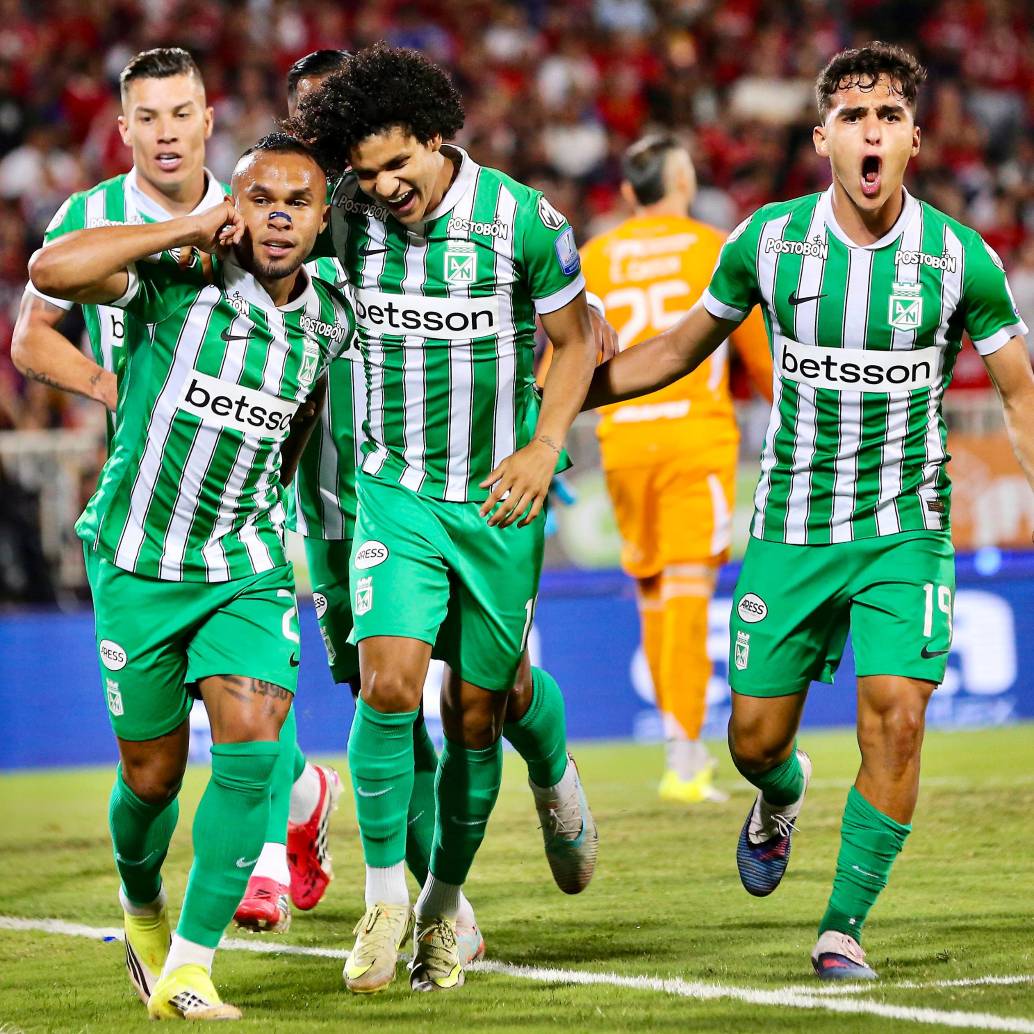 Atlético Nacional es uno de los favoritos para clasificar a la final de la Liga colombiana en el Apertura del 2026. Foto: Manuel Saldarriaga