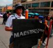 Desde la implementación del nuevo modelo, ha habido marchas de profesores en distintas ciudades del país. FOTO COLPRENSA