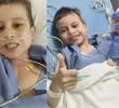 EL niño Lucas Murillo, de 7 años, ya salió de la cirugía de Fontan en la Fundación Cardiovascular de Colombia. FOTO: Cortesía de la familia del menor