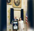 El presidente de Estados Unidos, Donald Trump, habló sobre María Corina Machado y la describió como una persona “increíblemente amable”. FOTO: Tomada de las redes sociales