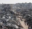 Hamás condicionó su desarme a la retirada progresiva de las tropas israelíes de Gaza, mientras Egipto, Catar, Turquía y Estados Unidos ultiman los detalles del acuerdo de alto el fuego. FOTO: AFP.