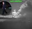 Imagen satelital de un buque alcanzado durante los recientes ataques en el Golfo Pérsico, en medio de la escalada del conflicto entre Irán, Estados Unidos e Israel. Fotos: US Central Command Public Affairs y Mandel Ngan / AFP