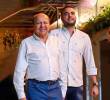 El excongresista de Bello William Ortega y su hijo Sebastián Ortega. FOTO Cortesía