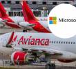 Avianca reporta fallas en notificaciones por caída de Microsoft Azure. FOTO: Manuel Saldarriaga y Getty.