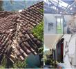 Techos parcialmente colapsados y muros agrietados hacen parte del panorama en más de 800 casas en Antioquia. FOTOS: Cortesía