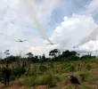 El gobierno de Gustavo Petro había prometido en campaña que no habría fumigación aérea con glifosato. Foto: Policía