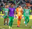La caras largas de los jugadores de Nacional tras la eliminación de la Sudamericana. FOTO JUAN ANTONIO SÁNCHEZ
