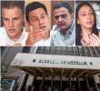 De izquierda a derecha, Aníbal Gaviria, Manuel Villa, Andrés Tobón, Claudia Carrasquilla y Daniel Carvalho. FOTOS: El Colombiano